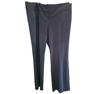 NEW Metaphor Modern Fit Bootcut Pinstripe Dress Pants Black Stripe Low Rise 20